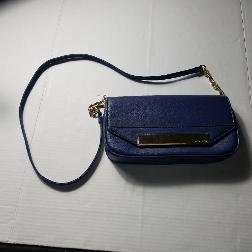 ANNE KLEIN ROYAL BLUE CROSSBODY